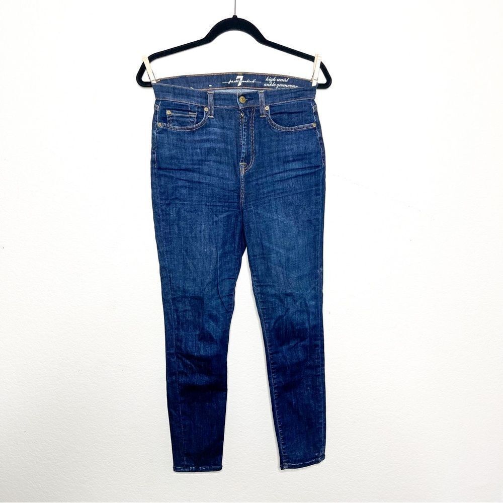 🍋 7 For All Mankind • Women’s Gwenevere High Waist Ankle Skinny Jeans Size 27